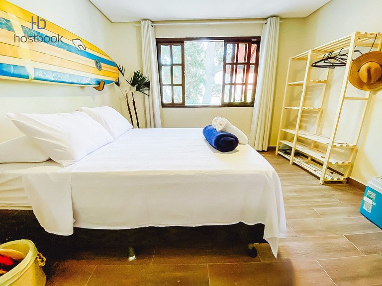 Casa completa com quintal a 500m da praia | MAAL02