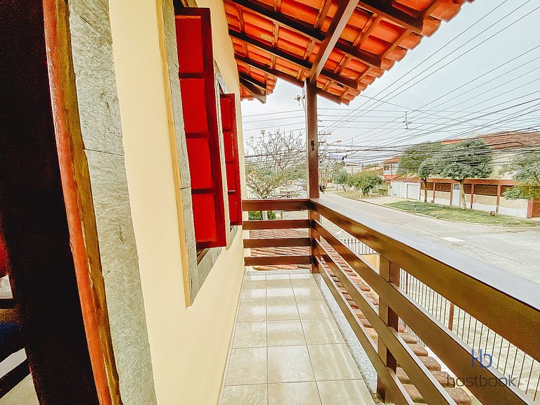 Duplex com quintal a 300m da praia | ROGP01