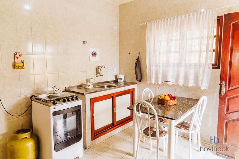 Duplex com quintal a 300m da praia | ROGP01
