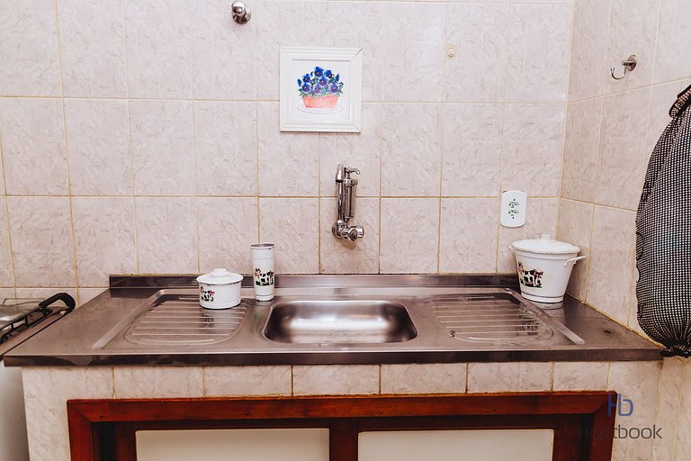 Duplex com quintal a 300m da praia | ROGP01