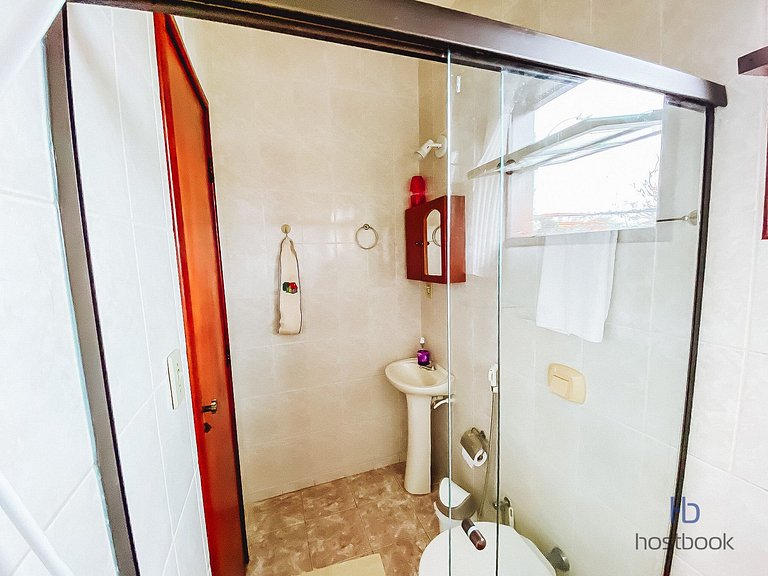Duplex com quintal a 300m da praia | ROGP01