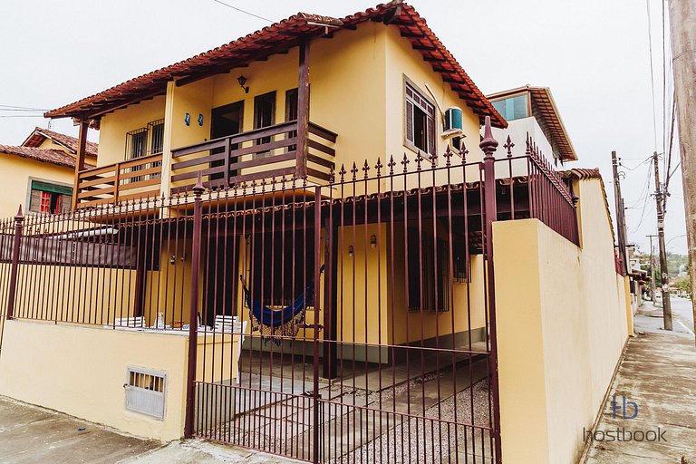 Duplex com quintal a 300m da praia | ROGP01