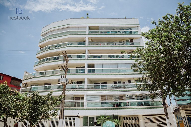Hermoso departamento con vista al mar y la laguna