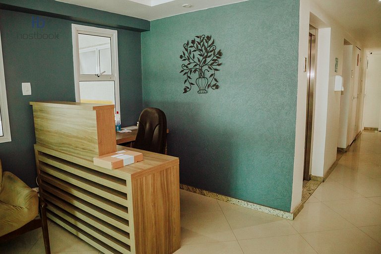 Hermoso departamento con vista al mar y la laguna