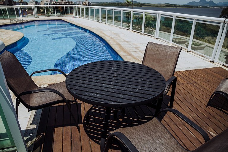 Beautiful apartment overlooking the sea and the lagoon