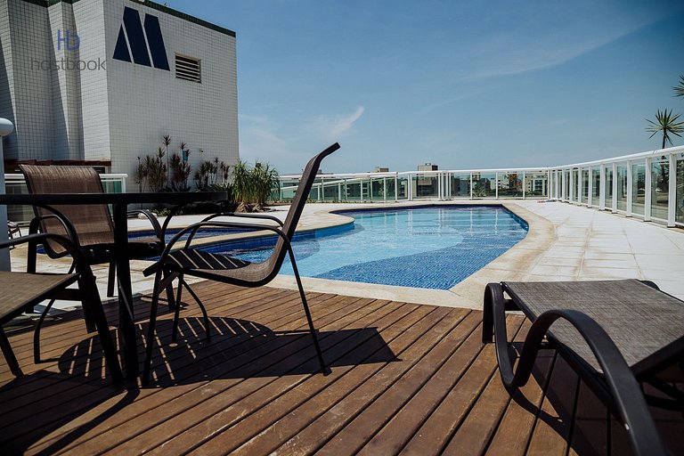 Hermoso departamento con vista al mar y la laguna