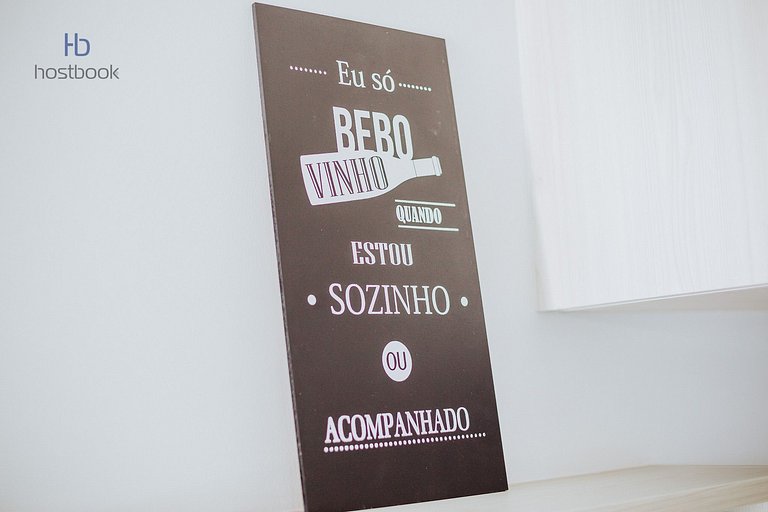 Hermoso departamento con vista al mar y la laguna