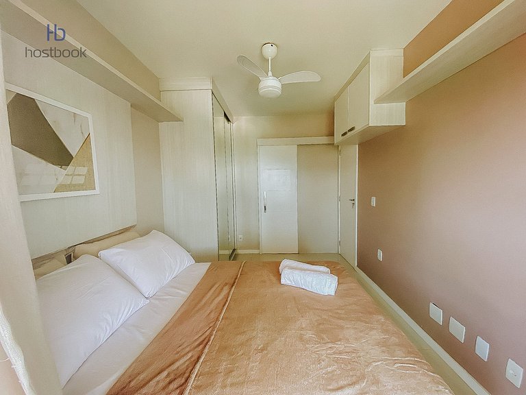 Hermoso departamento con vista al mar y la laguna