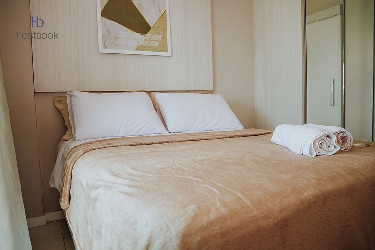 Hermoso departamento con vista al mar y la laguna