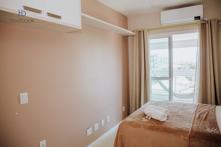 Hermoso departamento con vista al mar y la laguna