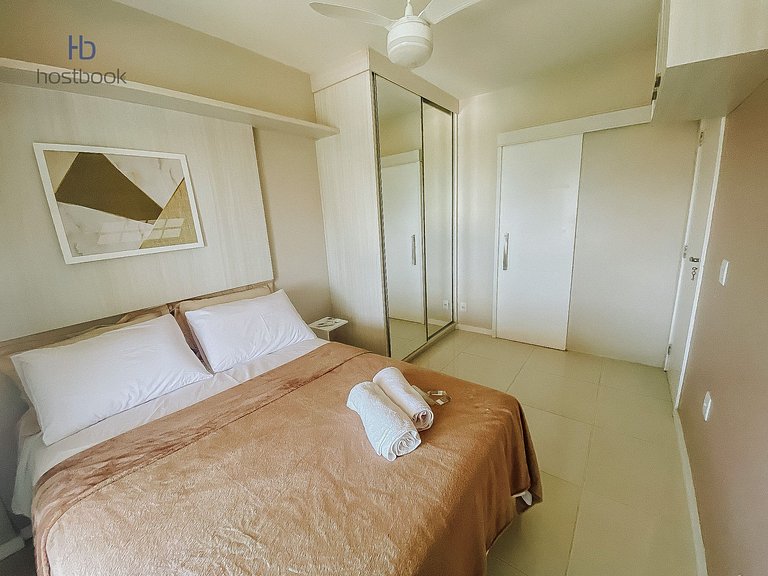 Hermoso departamento con vista al mar y la laguna