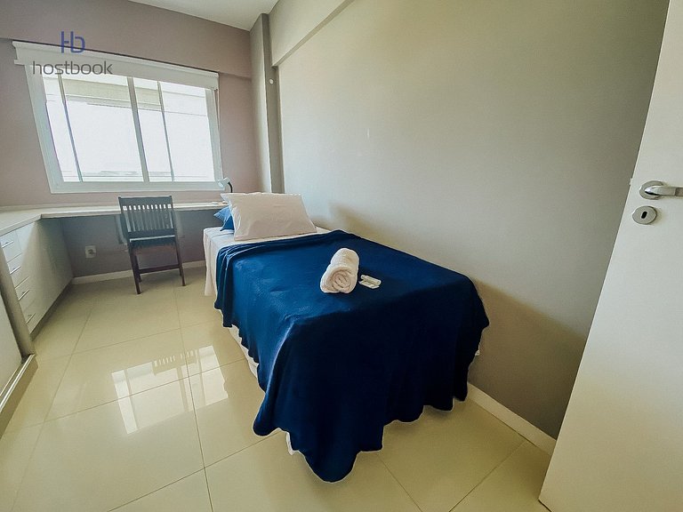 Hermoso departamento con vista al mar y la laguna