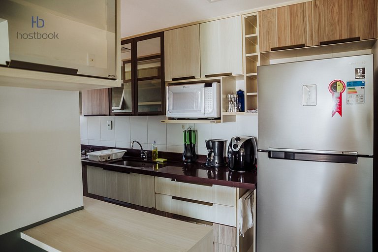 Hermoso departamento con vista al mar y la laguna