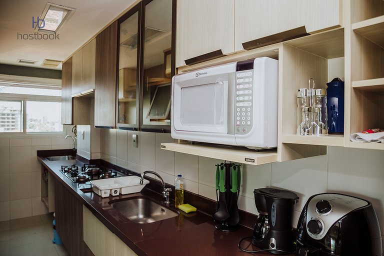 Hermoso departamento con vista al mar y la laguna