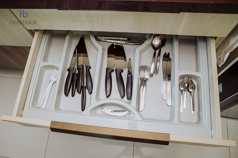 Hermoso departamento con vista al mar y la laguna