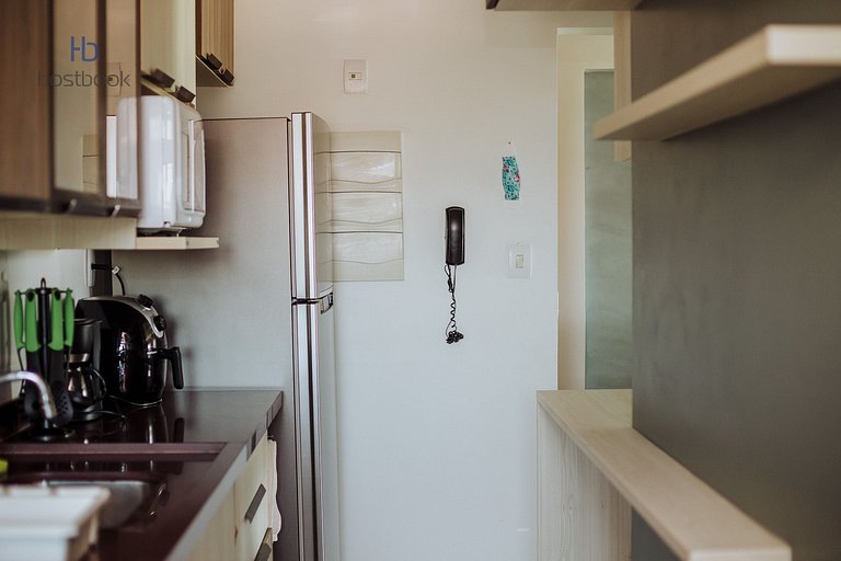 Hermoso departamento con vista al mar y la laguna