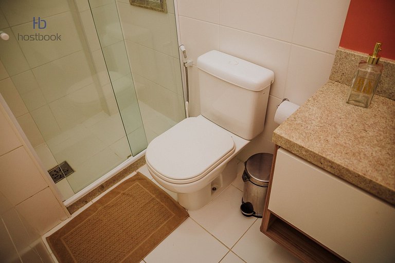 Hermoso departamento con vista al mar y la laguna