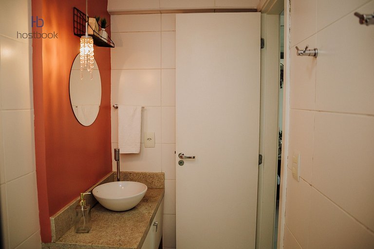 Hermoso departamento con vista al mar y la laguna