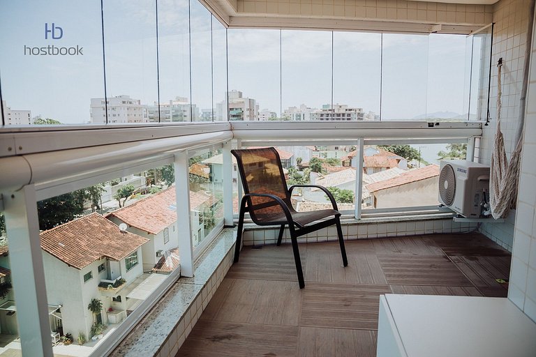 Hermoso departamento con vista al mar y la laguna