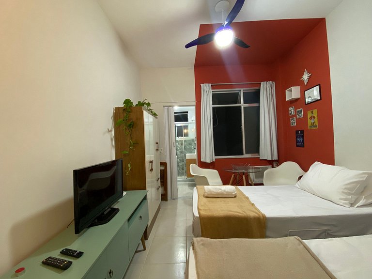 Loft estiloso no coração da Lapa | RJIV312