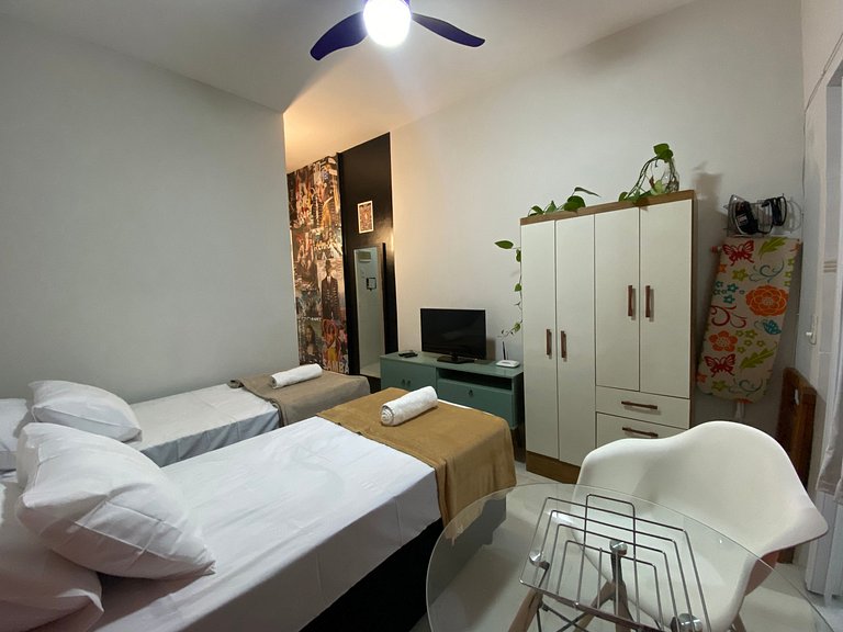 Loft estiloso no coração da Lapa | RJIV312