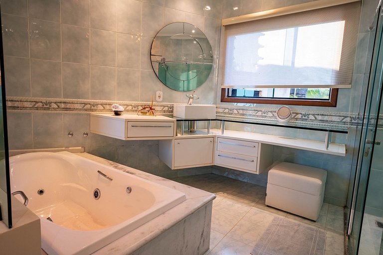 Casa piscina, área gourmet e linda vista | ROGV202
