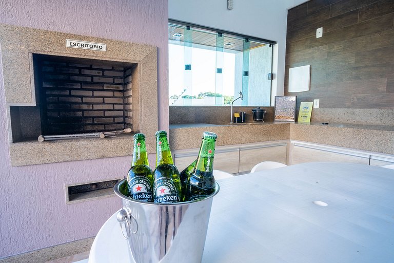 Casa piscina, área gourmet e linda vista | ROGV202