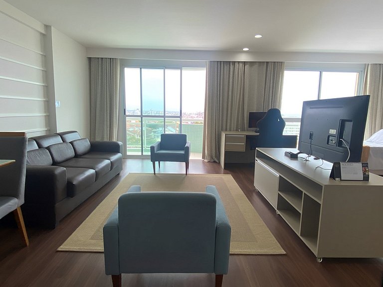 Loft de alto padrão a 100m da praia | MAMR607
