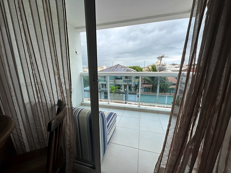 Ap condomínio com piscina, 200m da praia | ROTR206