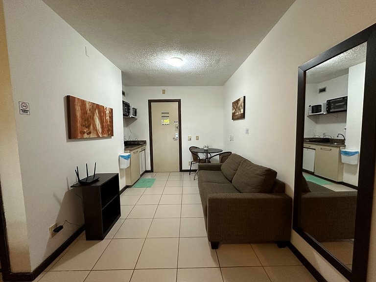 Loft beira-mar completo e confortável | MASD313