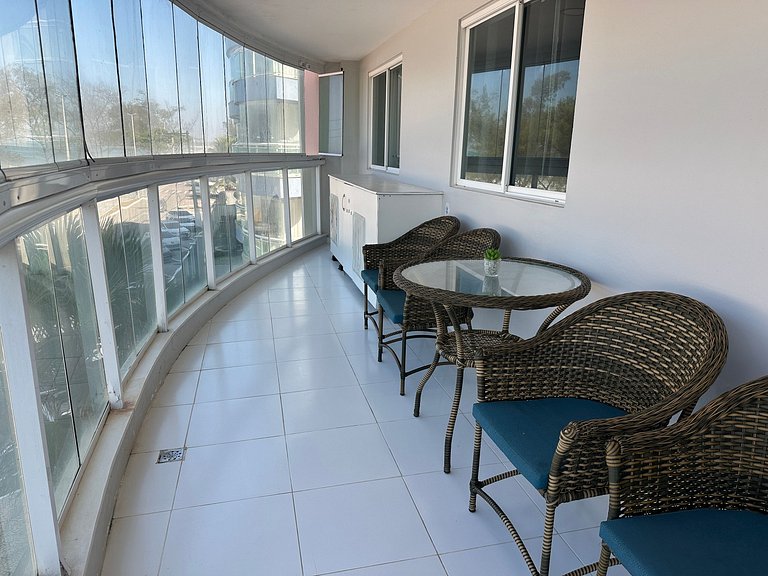 Beach front apartment with amazing view