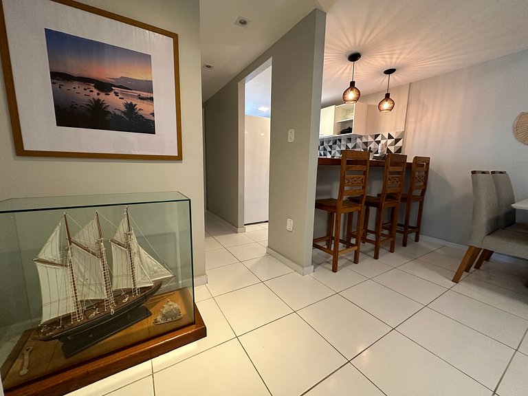 Beach front apartment with amazing view