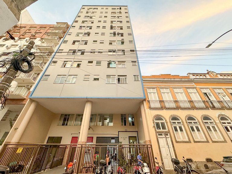 Loft estiloso no coração da Lapa - Cozinha equipada - Portar