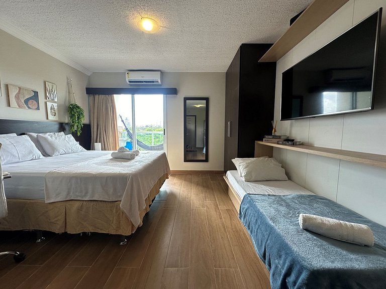 Loft de alto padrão e vista para o mar | MASD309