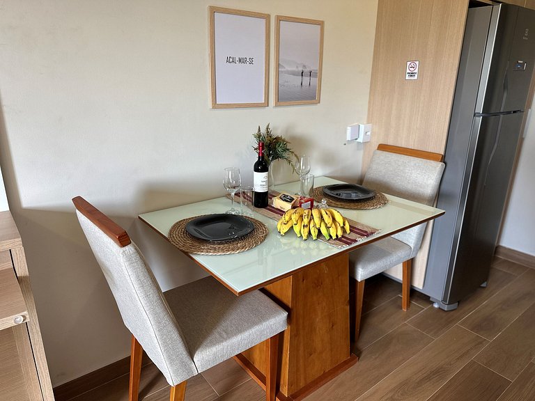 Loft de alto padrão e vista para o mar | MASD309