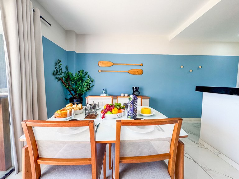 Ap charmoso a 100 m da praia de Costazul | ROSB101