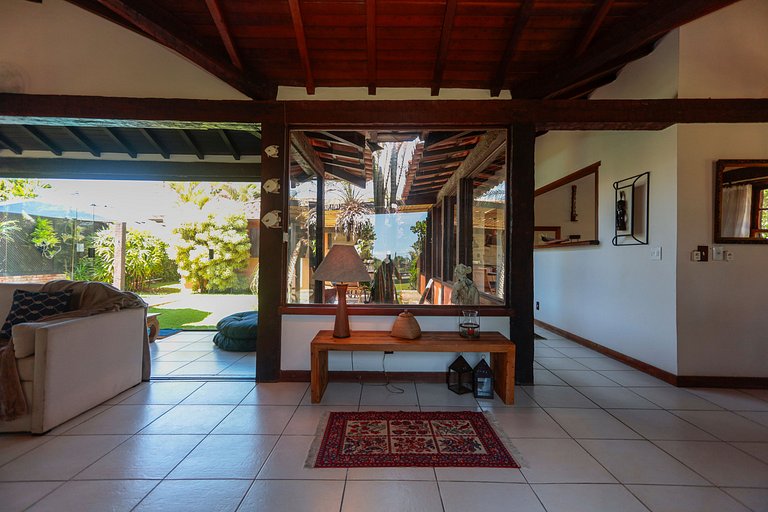 Linda casa em condomínio a 300 m da praia | BZBC19
