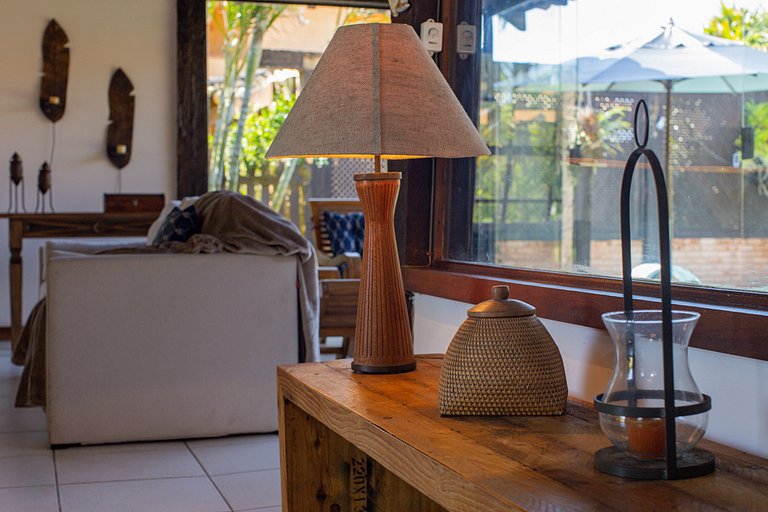 Linda casa em condomínio a 300 m da praia | BZBC19