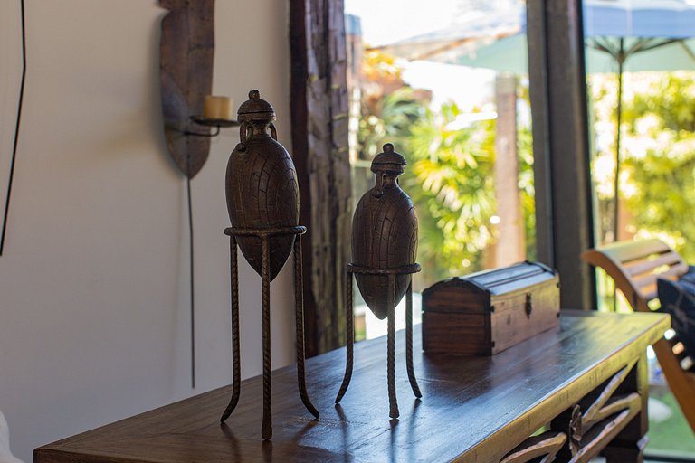 Linda casa em condomínio a 100 m da praia | BZBC19