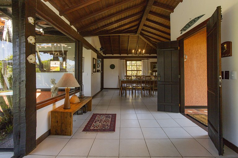 Linda casa em condomínio a 100 m da praia | BZBC19