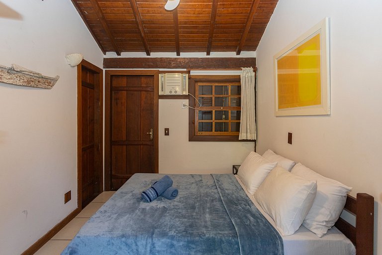 Linda casa em condomínio a 300 m da praia | BZBC19
