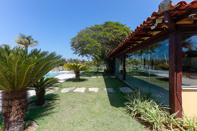 Linda casa em condomínio a 300 m da praia | BZBC19