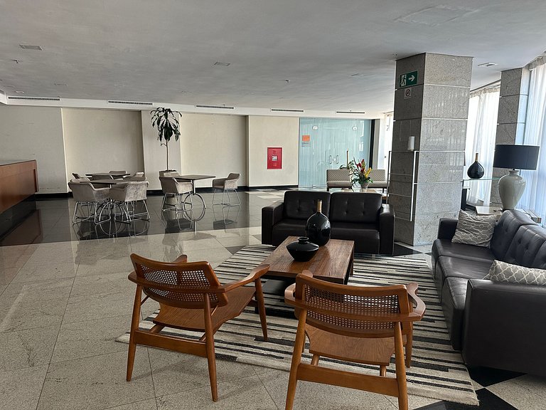 Loft de alto padrão e vista para o mar | MASD309