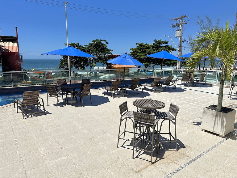 Loft beira-mar completo e confortável | MASD313