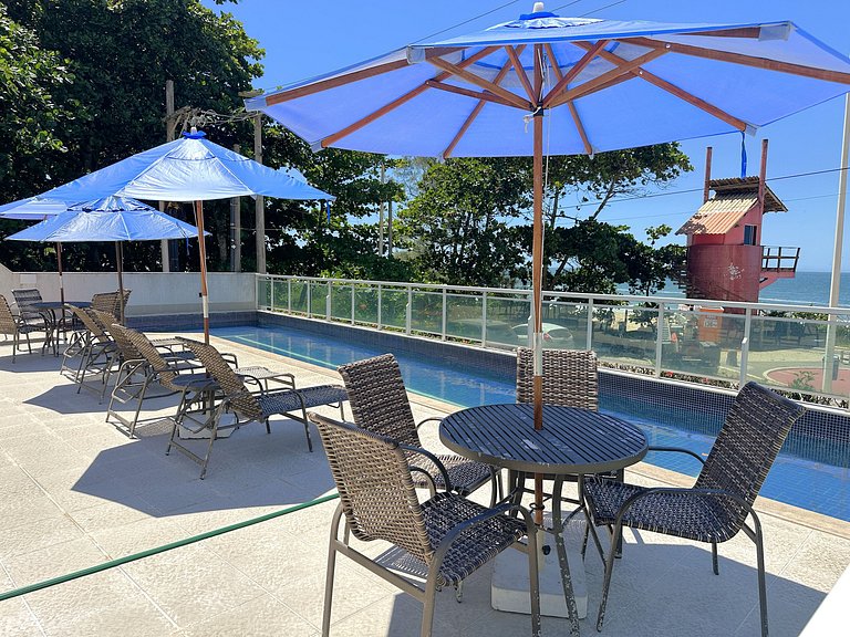 Loft beira-mar completo e confortável | MASD313