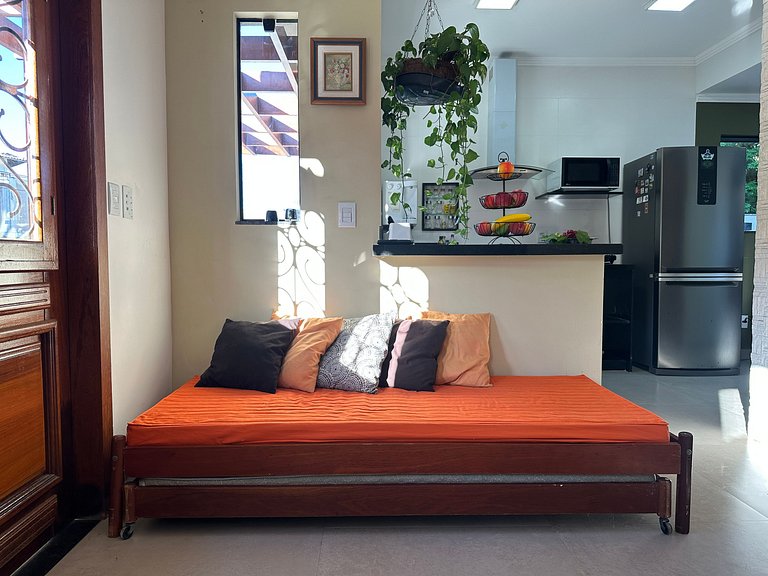 Casa com hidromassagem a passos da praia | BZCE359