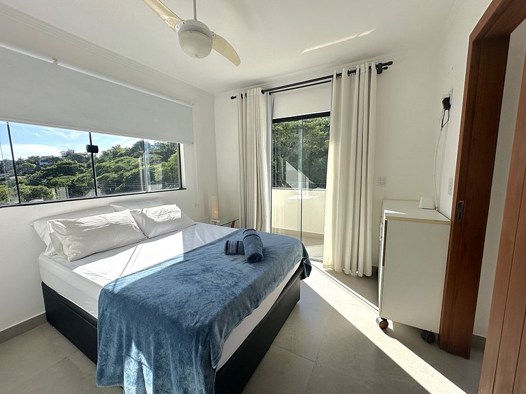 Casa com hidromassagem a passos da praia | BZCE359