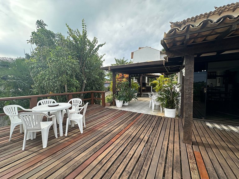 Casa ampla com linda vista em Geribá| BZKL51