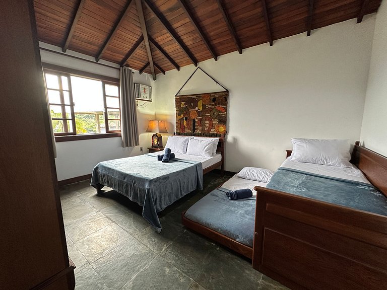 Casa ampla com linda vista em Geribá| BZKL51