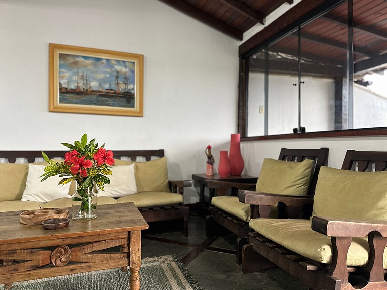 Casa ampla com linda vista em Geribá| BZKL51